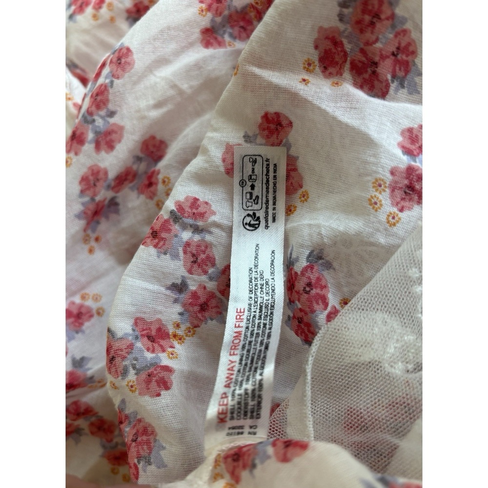 NWT! Free People Intimately Hearts Desire Floral Bodysuit Maxi Slip Flowy Pink~L - Picture 11 of 13